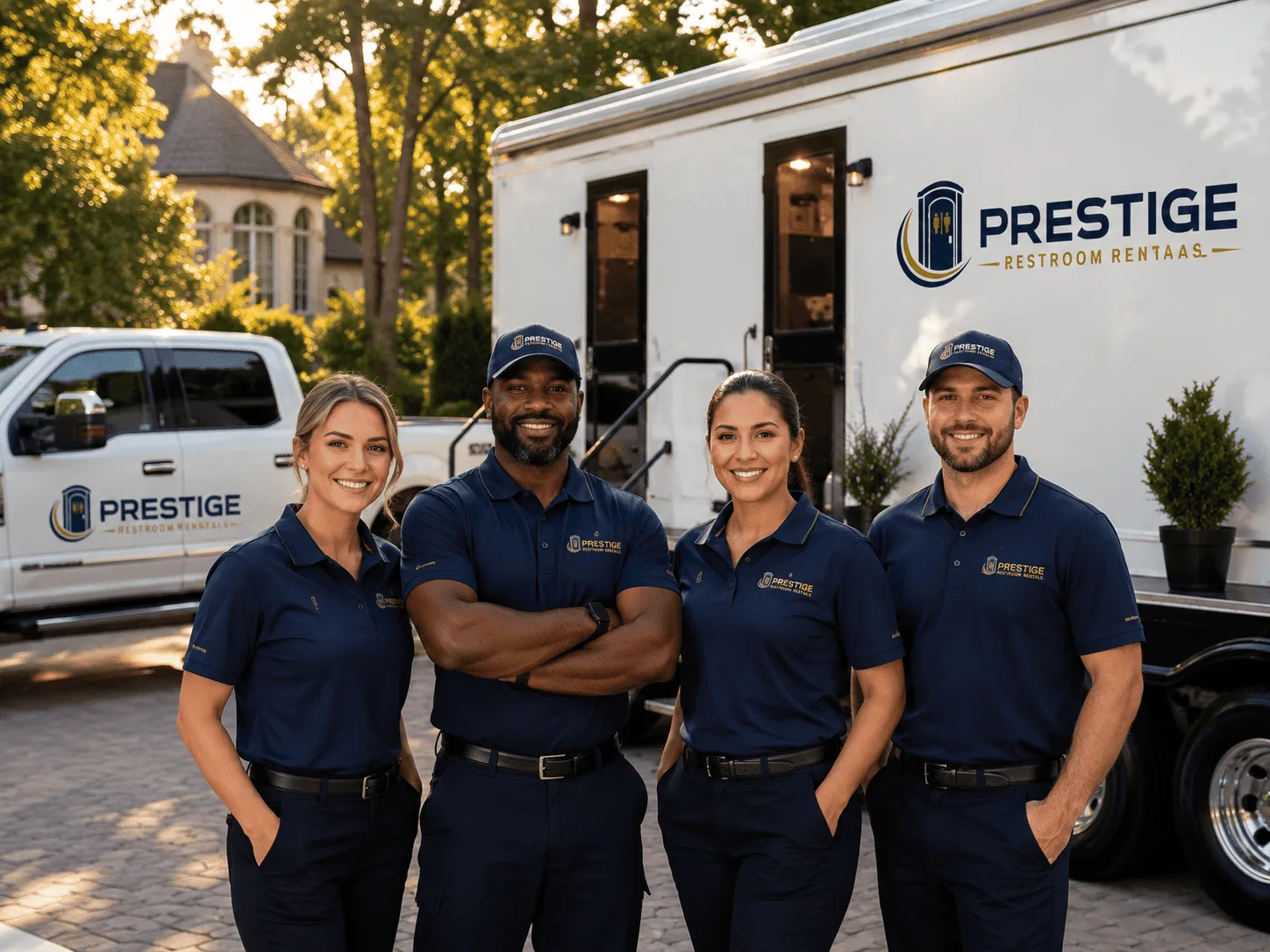 Trusted Luxury Portable Restrooms company in La Ward, TX